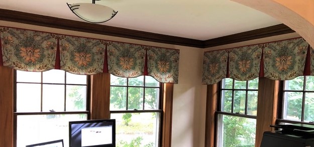 Valances for on sale large windows