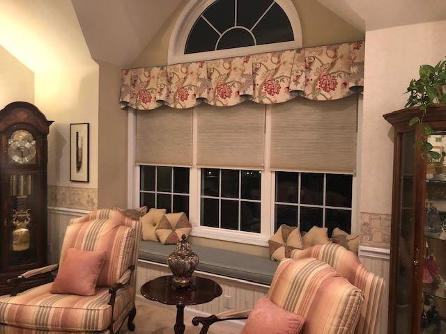 Valances for shop large windows