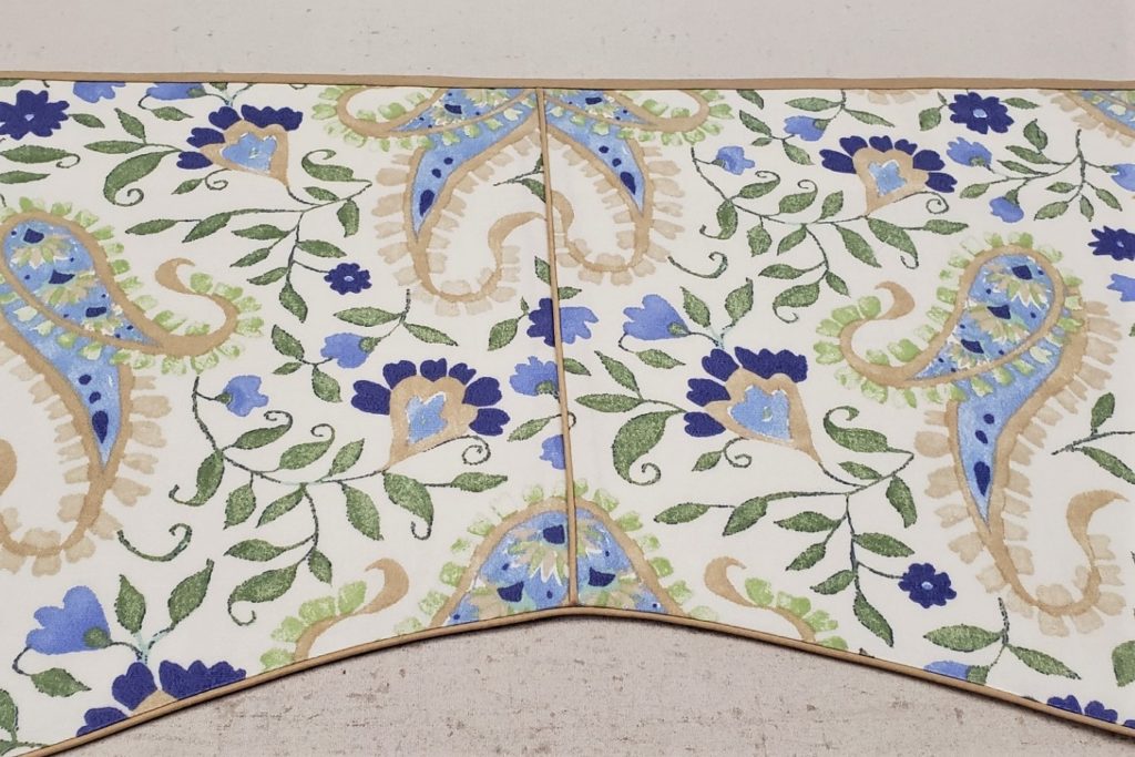 working with paisley fabrics