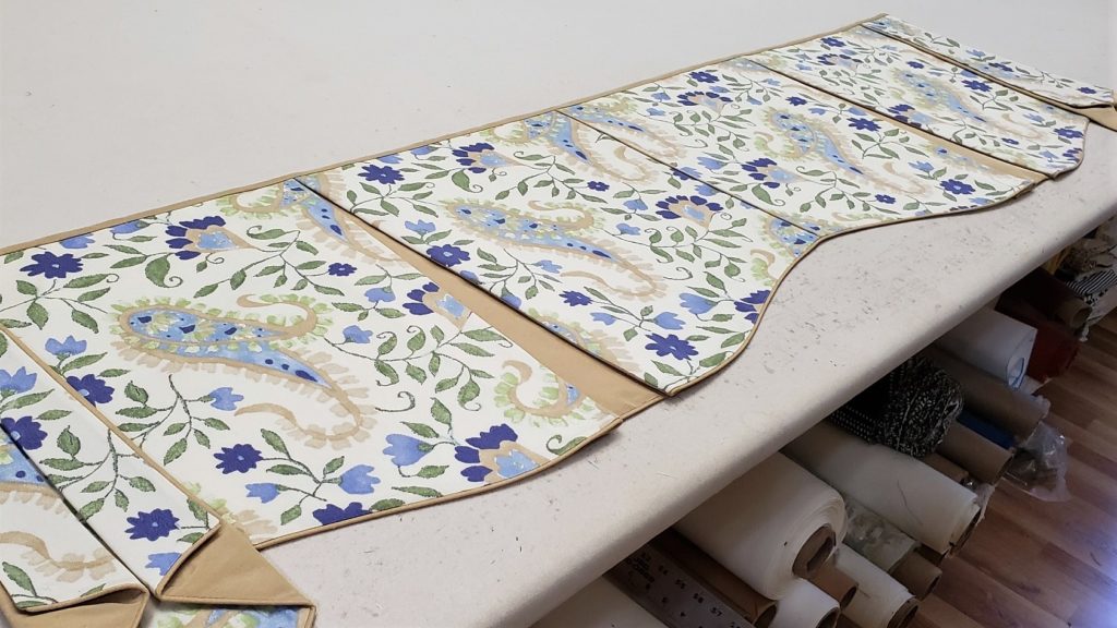 Paisley MAISON Hidden Rod Pocket valance
